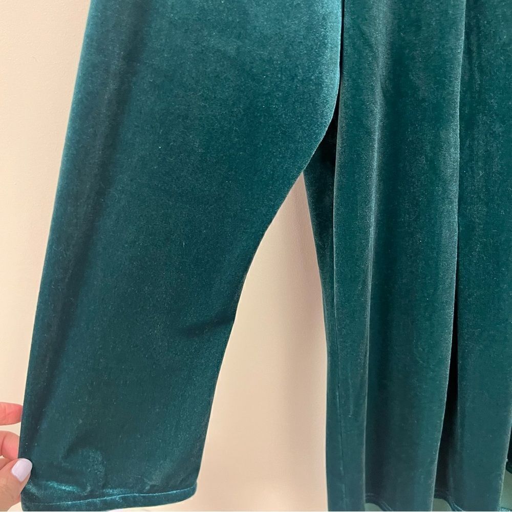 Soft Surroundings Green Button Down Tunic Sz Xl - image 4